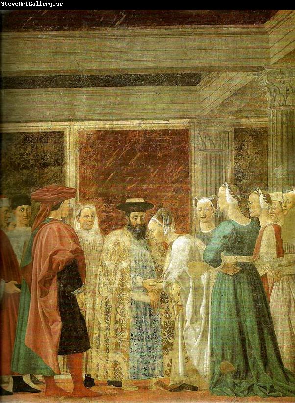 Piero della Francesca the legend of the true cross, detail